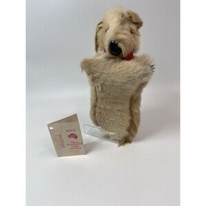 Vintage Kangaroo Joey Real Fur Stuffed Animal Capitol Sydney Australia Souvenir